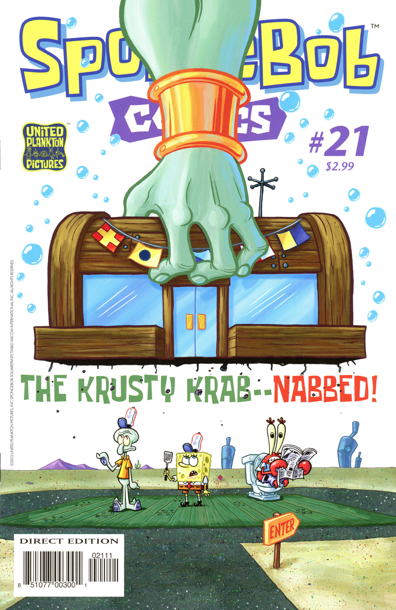 The Krusty Krab--Nabbed!